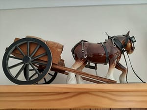 Horse and cart from my collection