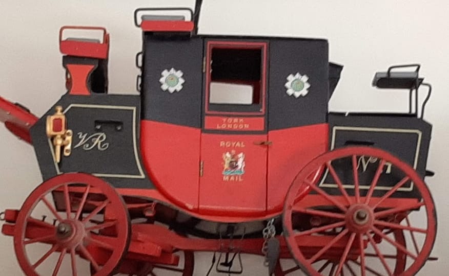 Part of a small collection of carriages
